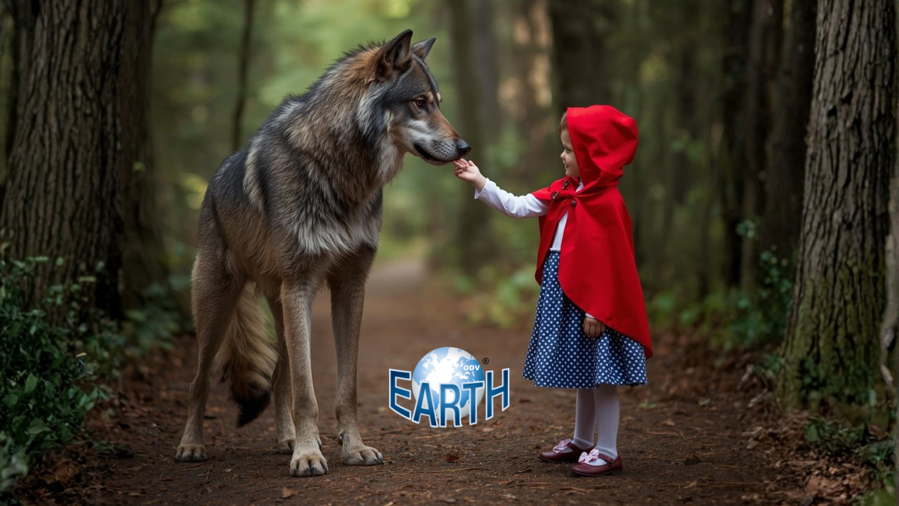 Se non credi alla favola del lupo cattivo stai con EARTH