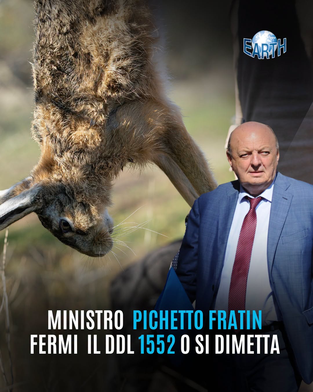 CACCIA, LE ASSOCIAZIONI A PICHETTO FRATIN: “FERMI IL DISASTRO, O SI DIMETTA”