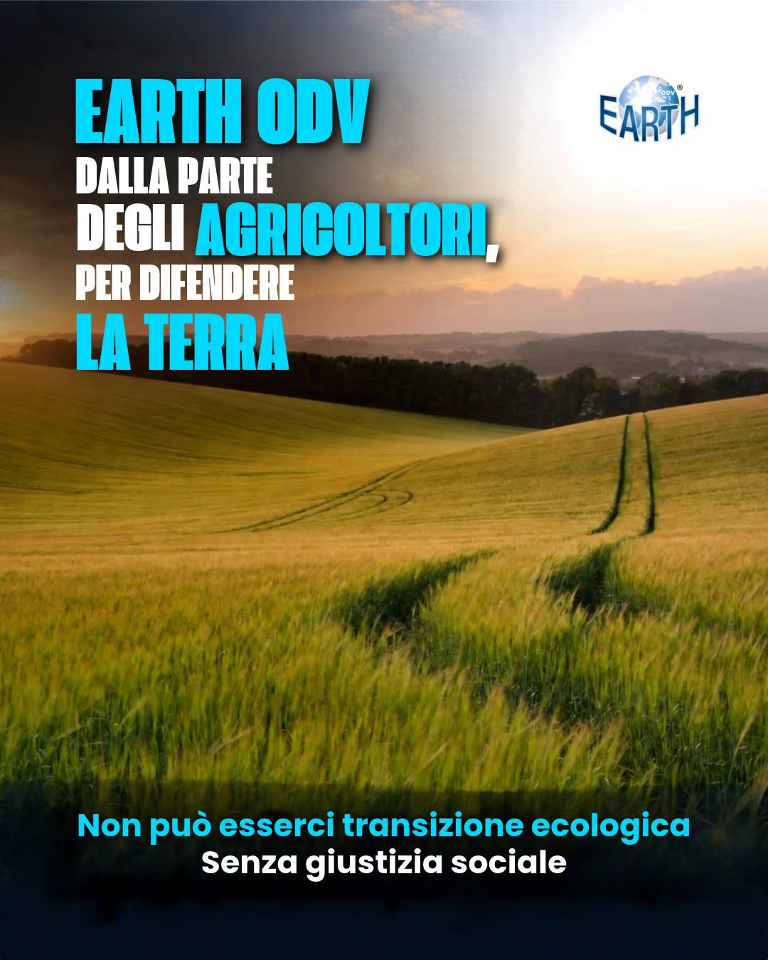 DALLA PARTE DEGLI AGRICOLTORI, PER DIFENDERE LA TERRA
