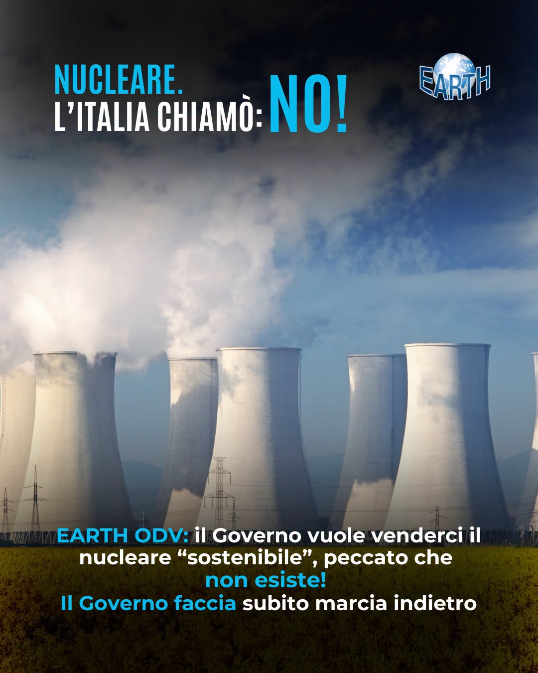 NUCLEARE. L’ITALIA CHIAMÒ: NO!