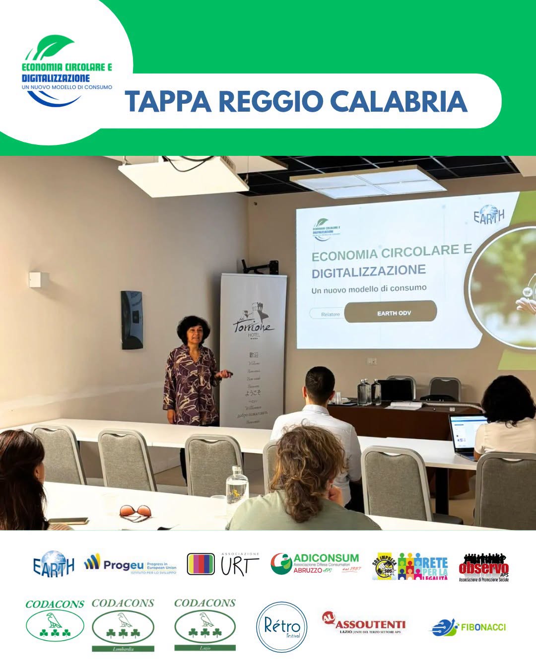 ECONOMIA CIRCOLARE E DIGITALIZZAZIONE – TAPPA A REGGIO CALABRIA